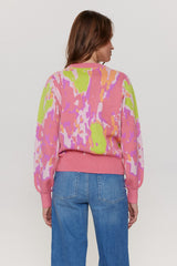Numph Popsy Pullover - Roseate Spoonbill