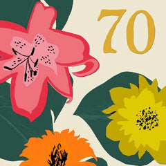 Sally Scaffardi Aged 70 Card