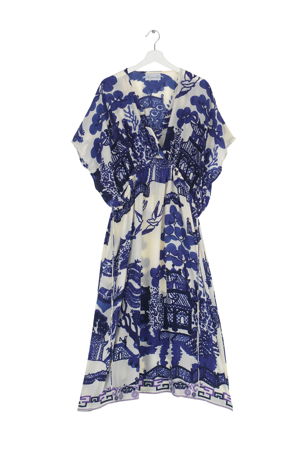 One Hundred Stars-Giant Willow Blue Pleat Dress Bunka One Hundred Stars-Giant Willow Blue Pleat Dress Bunka