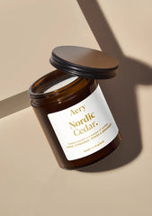 Aery Nordic Cedar Scented Jar Candle