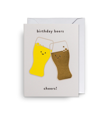 Lagom Design Mini Card - Beers Cheers