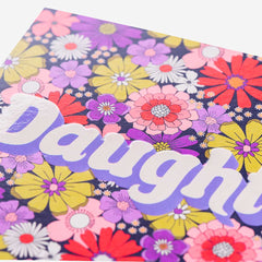 Pigment Productions - Floral Daughter Card