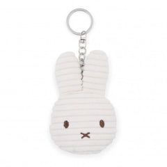 Miffy Eco Flat Keychain - Corduroy White 10cm