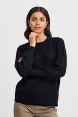 Fransa Ellis Pullover - Black