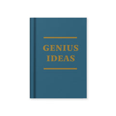 Ohh Deer Genius Ideas A7 Fabric Hardback Notebook