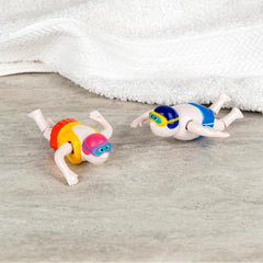 Rex London Swimming Figurine Wind-up Toy - Assorted