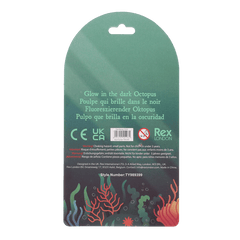 Rex London - Glow in the Dark Squishy Toy - Octopus