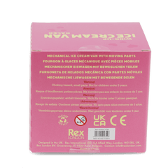 Rex London - Wind-up Ice Cream Van - Yellow