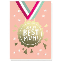 Stormy Knight Best Mum Medal Card