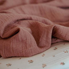 Little Dutch Swaddle Pure Pink Blush - 120cm x 120cm