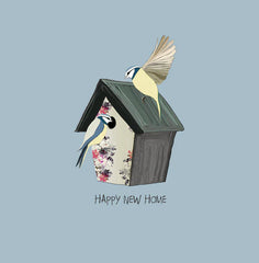 Sally Scaffardi New Home Bird Box Card