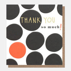 Caroline Gardner Thank You So Much Spotty Card