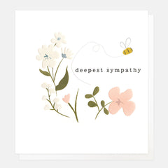 Caroline Gardner Deepest Sympathy Card
