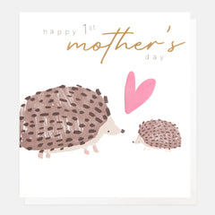 Caroline Gardner 1st Mother’s Day Card