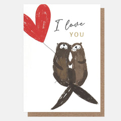 Caroline Gardner Love You Otter Card