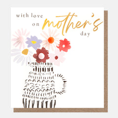 Caroline Gardner Pom Pom Mother’s Day Bouquet Card