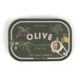 Paddywax Bistro Olive Tin Candle - Fig Olive