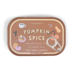 Paddywax Bistro - Pumpkin Tin Candle - Pumpkin Spice