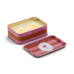 Paddywax A Dopo Sun Printed Tin Candle - Orange Blossom