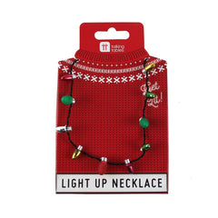 Talking Tables - Red & Green Light Up Necklace