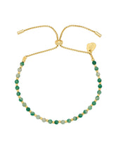 Estella Bartlett Gemstone Amelia Bracelet - Green Quartz
