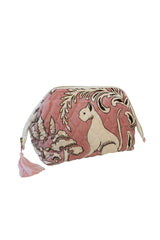 One Hundred Stars - Sphinx Pink Velvet Pouch