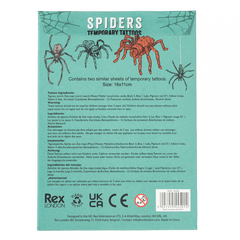 Rex London - Temporary Tattoos - Spiders