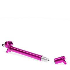 Rex London - Sausage Dog Shaped Pen with Stylus - Pink