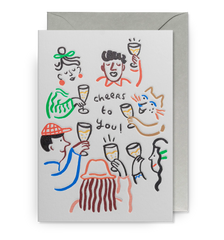 Lagom Design Cheers To You Card