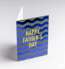 Lagom Design Wiggly Waves Father’s Day Card