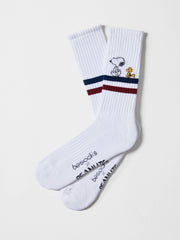 Peanuts - Be Snoopy Stripes Street Cotton Socks