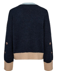 Numph - Atmy Cardigan in Dark Sapphire