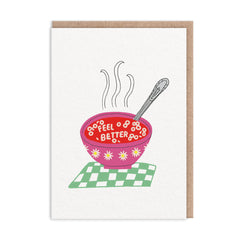 Ohh Deer - Feel Better Soup Card