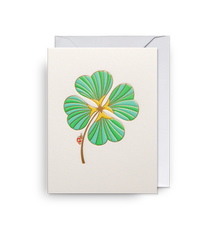 Lagom Design - Ornate Clover Mini Card