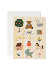 Rifle Paper - Oh Baby Card