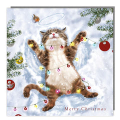 Tracks Publishing - Happy Christmas Cat Cards - Pack of 5