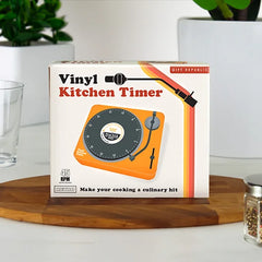 Gift Republic- Retro Vinyl Player Kitchen Timer