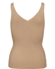 Numph Nucerys Knit Top - Sesame Melange