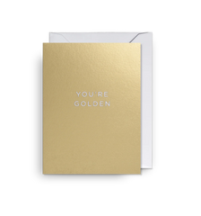 Lagom Design You’re Golden Mini Card