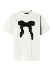 Pieces Maudelle Tee - White