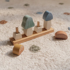 Little Dutch - Stacking Puzzle Mushrooms - Forest Friends