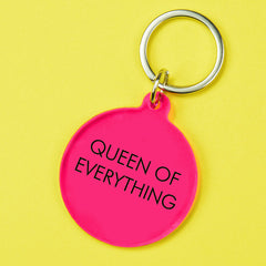 Flamingo Candles - Queen of Everything Keyring