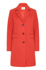 Fransa Evilla Jacket - Mars Red