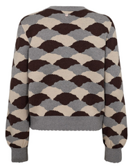 Numph Lila Pullover - Black Coffee