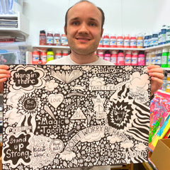 Arthouse Joy Sized Salted Caramel Milk Chocolate and Pistachio Crumb