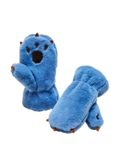 Powder Design - Bear Paw in Sky Blue Children’s Polyester Mittens