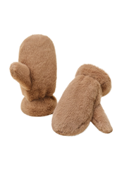 Powder Design - Kids Fluffy Teddy Mittens