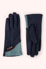 Powder Design - Rowan Gloves in Navy & Ice