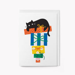 Graphic Factory - Gifts and Cats Birthday Card