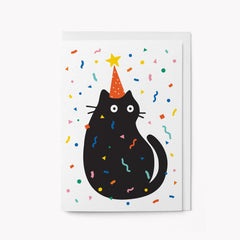 Graphic Factory - Party Cat Birthday Card